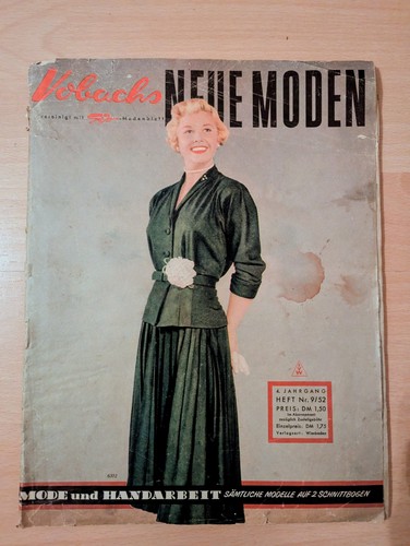 Vintage zeitschrift vobachs - vintage,