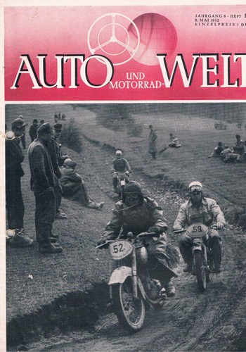 Zeitschrift auto und - und, motorrad