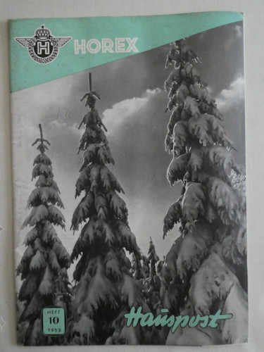 Horex hauspost heft - horex,