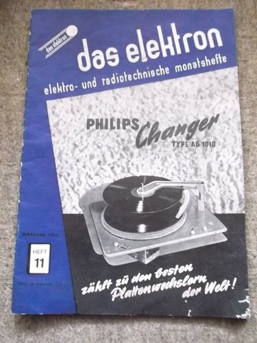 Elektro zeitung 1952 - elektro, radio