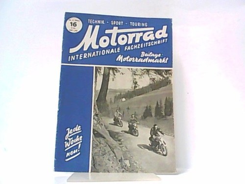 Motorrad jahrgang heft - motorrad., jahrgang,