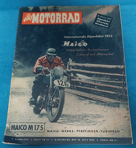 Zeitschrift das motorrad - zeitschrift:,
