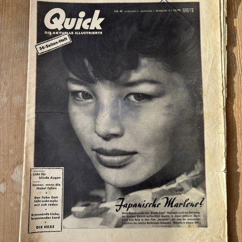 Zeitschrift quick 1952 heft - zeitschrift,