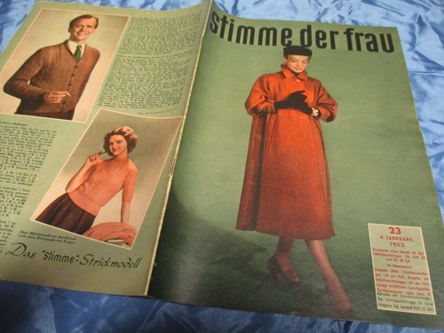Stimme der frau 1952 - stimme, /
