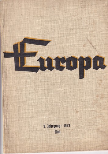 Europa zeitschrift für - europa,