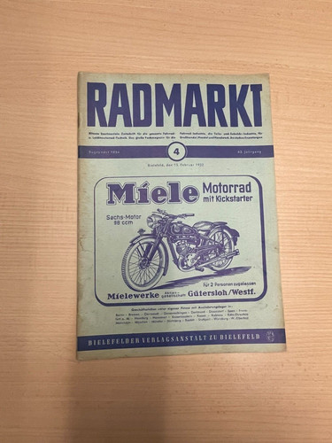 Buch zeitschrift radmarkt - buch,