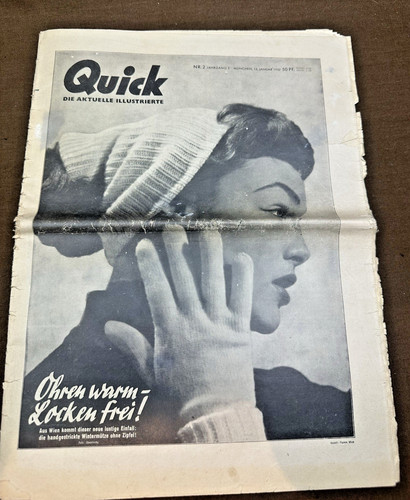 Alte zeitschrift quick die - alte,