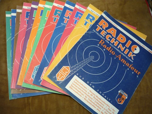 Zeitschrift radio technik - zeitschrift, radio-technik
