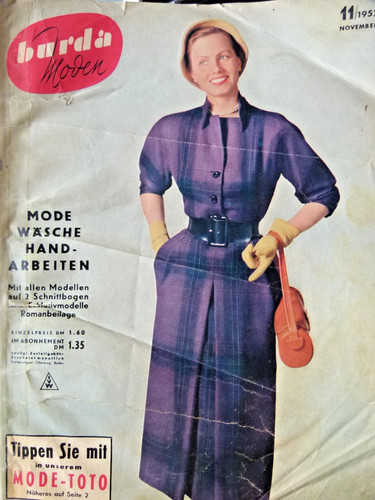 Modeheft burda ausgabe 11 - modeheft, burda,